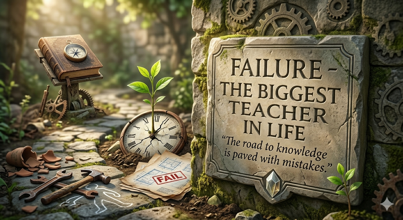 Failure – The Biggest Teacher in Life