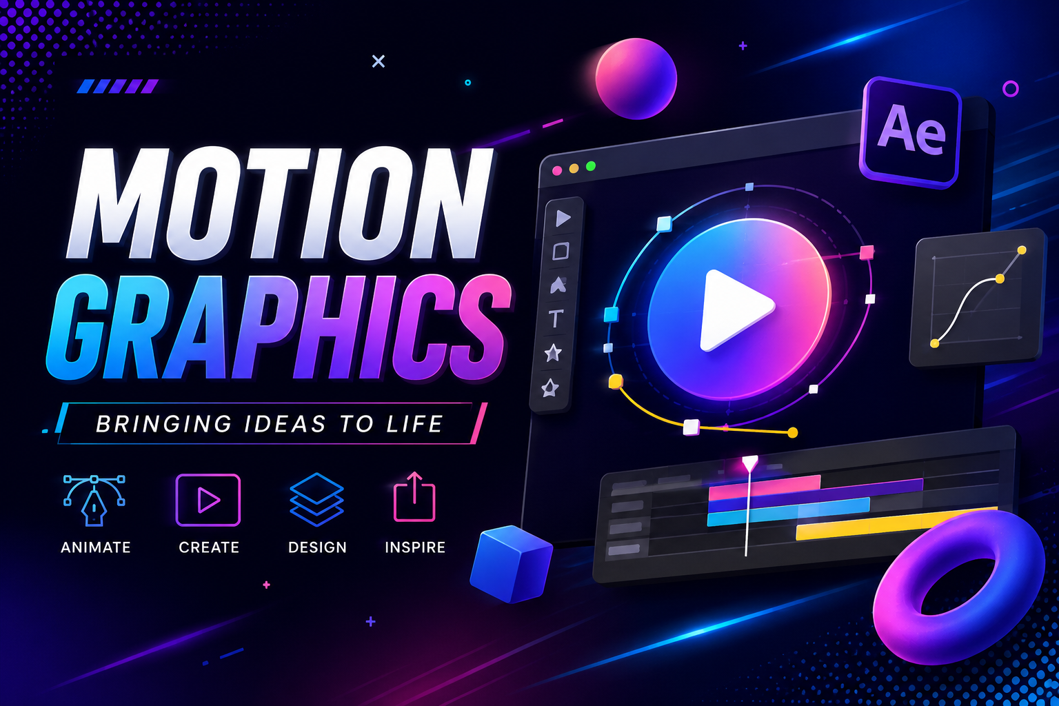 Motion Graphics: Bringing Ideas to Life Through Animation